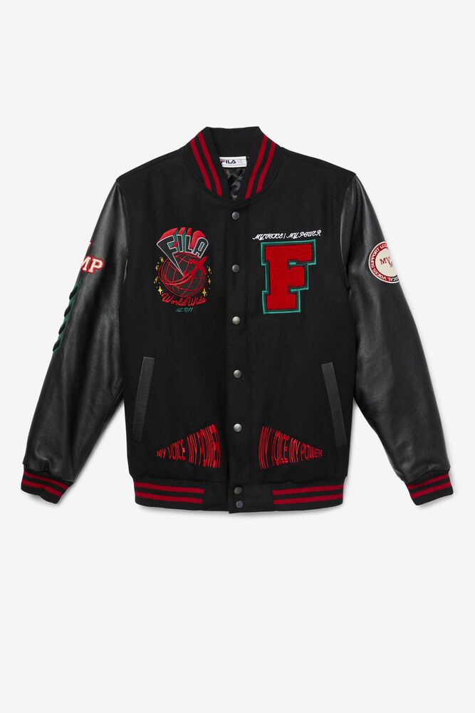 Fila Bunda Damske Raddix Varsity Čierne - SZJLM7524